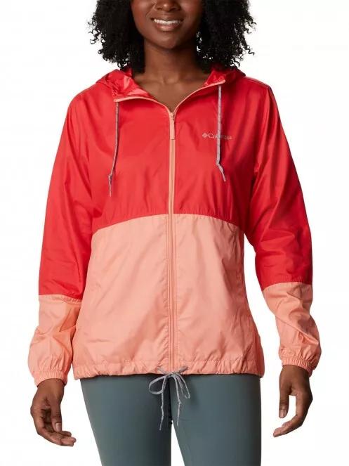 Columbia Flash Forward Windbreaker női széldzseki piros színben 2