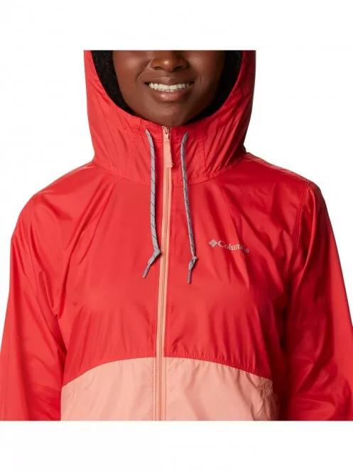 Columbia Flash Forward Windbreaker női széldzseki piros színben 6