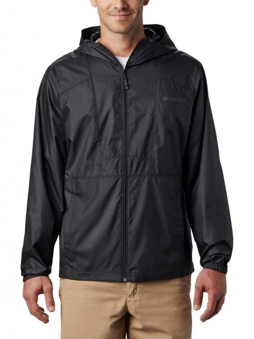 Columbia Flashback Windbreaker férfi széldzseki fekete színben 2