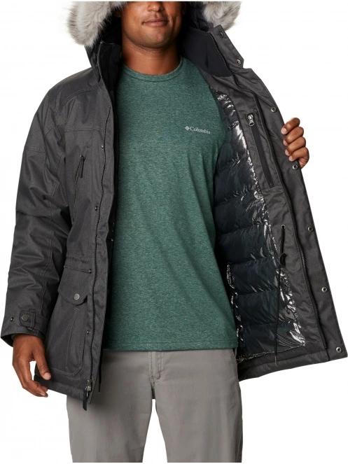 Columbia Barlow Pass 550 TurboDown Jacket férfi pehelykabát fekete színben 5