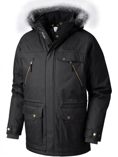 Columbia Barlow Pass 550 TurboDown Jacket férfi pehelykabát fekete színben 8