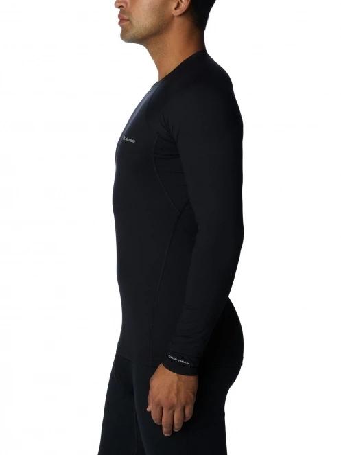 Columbia Heavyweight Stretch Long Sleeve Top férfi aláöltöző felső fekete színben 3