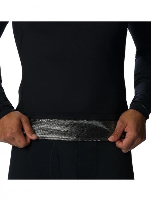Columbia Heavyweight Stretch Long Sleeve Top férfi aláöltöző felső fekete színben 5