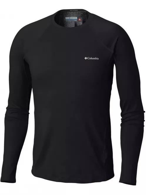 Columbia Heavyweight Stretch Long Sleeve Top férfi aláöltöző felső fekete színben 6