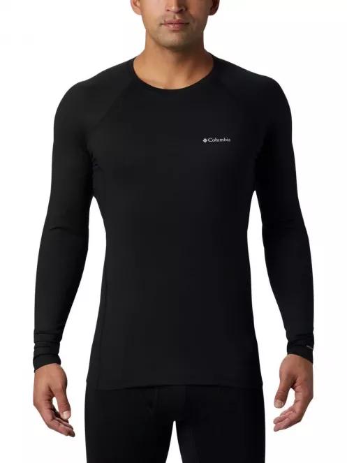 Columbia Heavyweight Stretch Long Sleeve Top férfi aláöltöző felső fekete színben 2