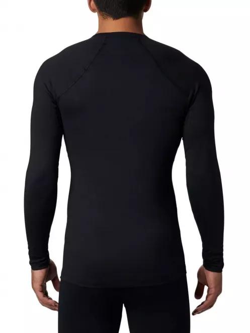Columbia Heavyweight Stretch Long Sleeve Top férfi aláöltöző felső fekete színben 3