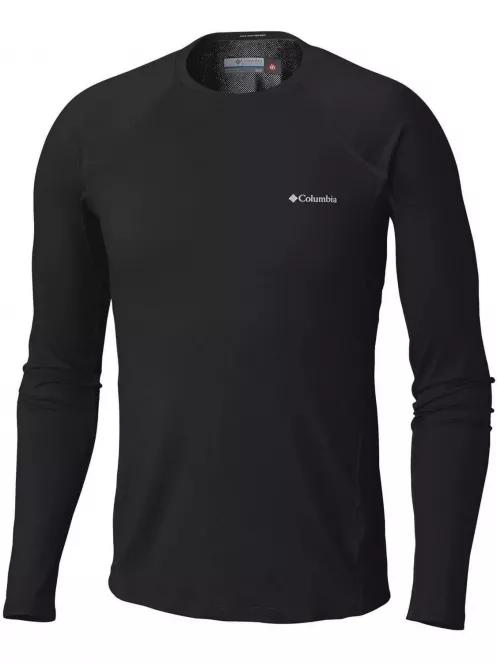 Columbia Heavyweight Stretch Long Sleeve Top férfi aláöltöző felső fekete színben 6