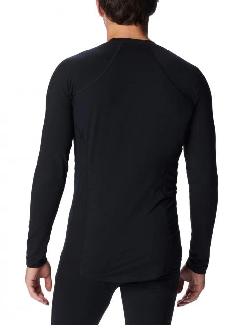Columbia Midweight Stretch Long Sleeve Top férfi aláöltöző felső fekete színben 4