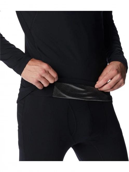 Columbia Midweight Stretch Long Sleeve Top férfi aláöltöző felső fekete színben 5