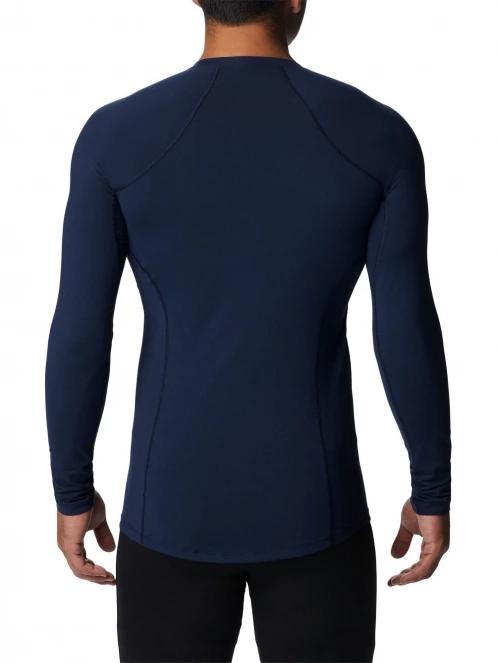 Columbia Midweight Stretch Long Sleeve Top férfi aláöltöző felső kék színben 4