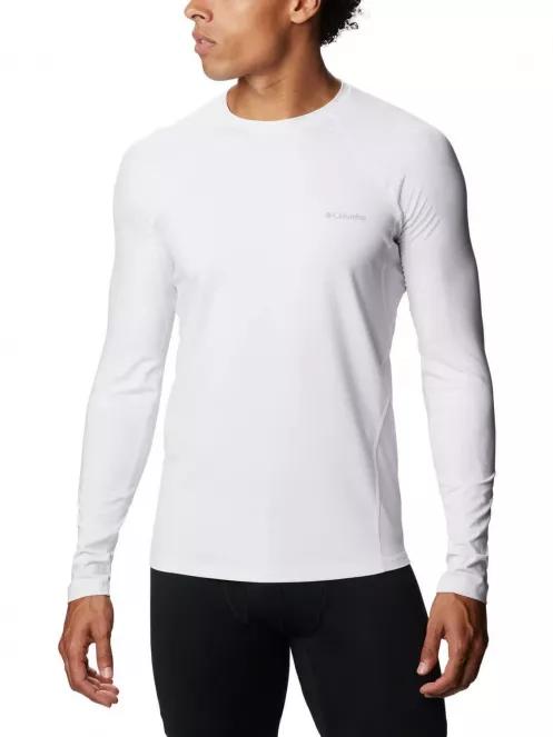 Columbia Midweight Stretch Long Sleeve Top férfi aláöltöző felső fehér színben 2