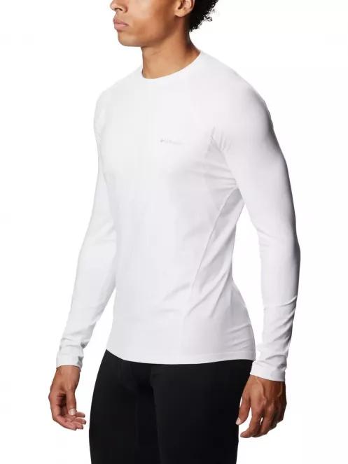 Columbia Midweight Stretch Long Sleeve Top férfi aláöltöző felső fehér színben 4