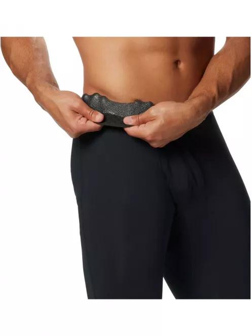 Columbia Midweight Stretch Tight férfi aláöltöző nadrág fekete színben 4