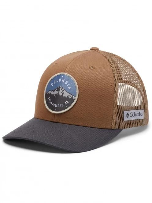 Columbia Columbia Mesh Snap Back férfi baseball sapka barna színben 2