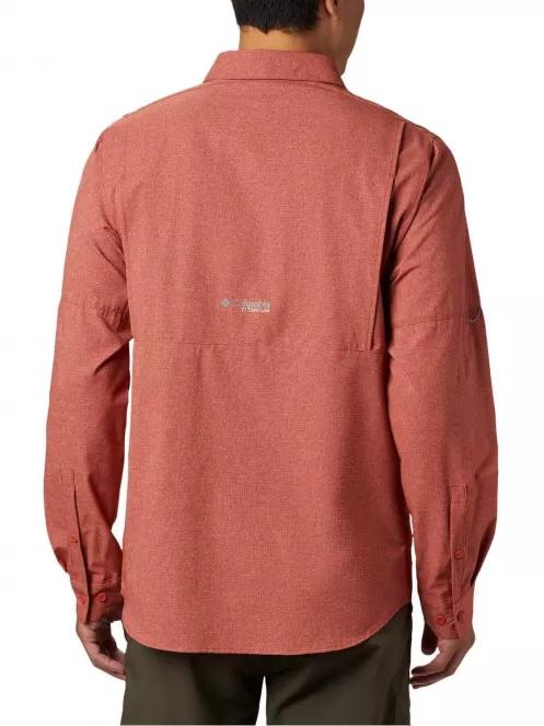 Columbia Irico Men's Long Sleeve Shirt férfi túraing piros színben 3
