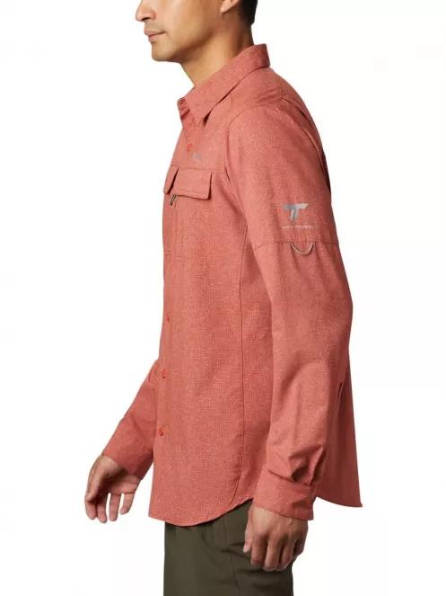 Columbia Irico Men's Long Sleeve Shirt férfi túraing piros színben 4