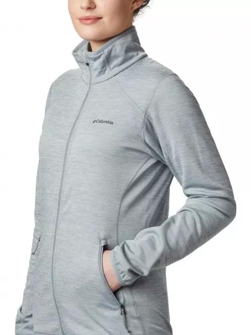 Columbia Sapphire Trail Fleece Jacket női polár pulóver szürke színben 4