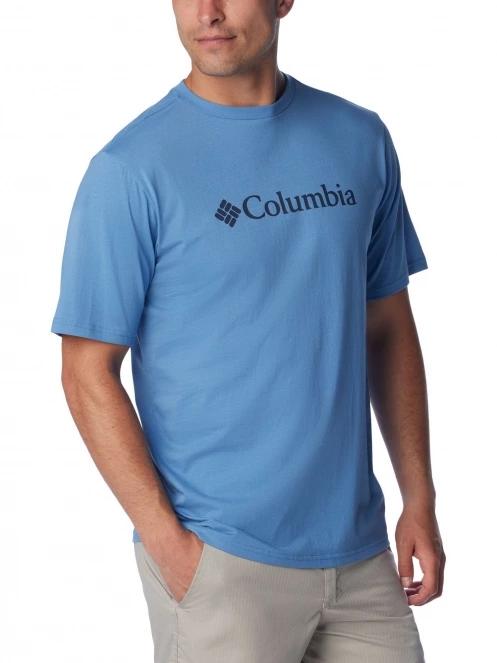 Columbia CSC Basic Logo Tee férfi rövid ujjú póló kék színben 5