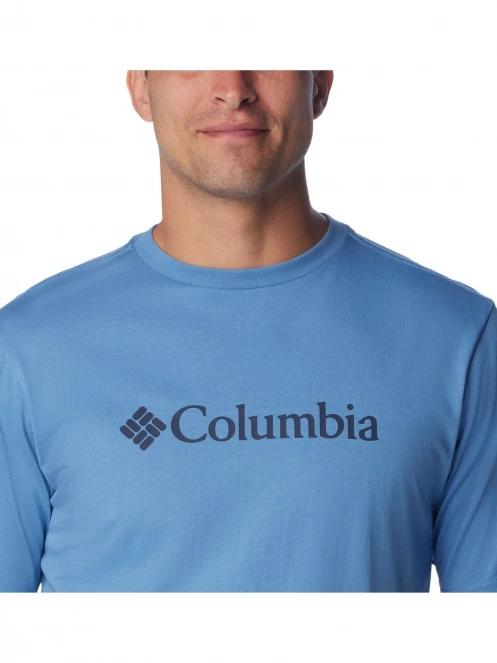 Columbia CSC Basic Logo Tee férfi rövid ujjú póló kék színben 6