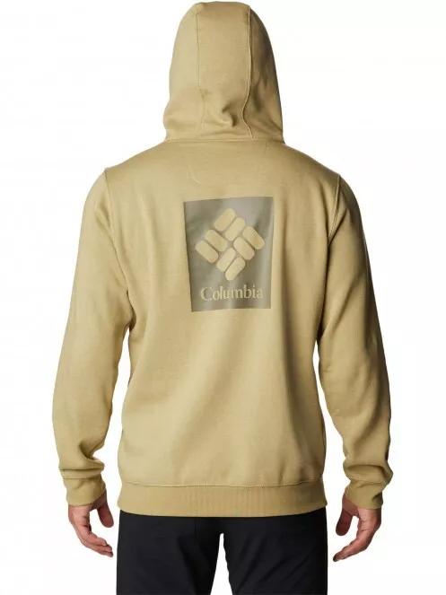 Columbia CSC Basic Logo II Hoodie férfi kapucnis pulóver zöld színben 3