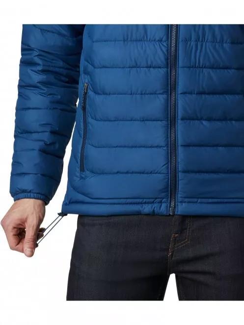 Columbia Powder Lite Hooded Jacket férfi átmeneti kabát kék színben 6