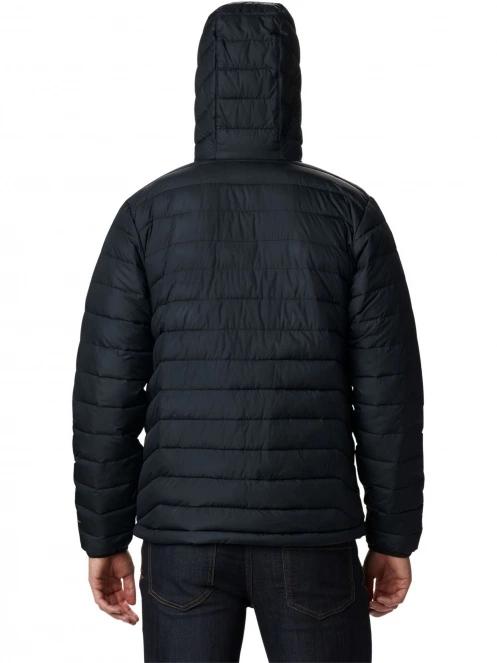 Columbia Powder Lite Hooded Jacket férfi átmeneti kabát fekete színben 4
