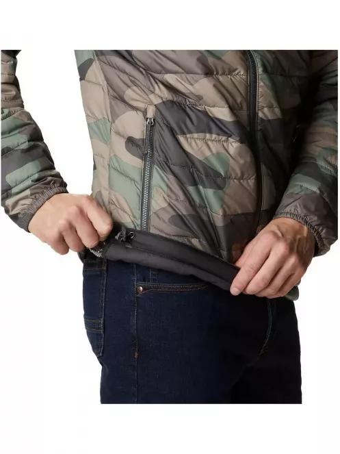Columbia Powder Lite Hooded Jacket férfi utcai kabát zöld színben 6