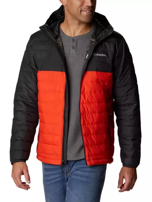 Columbia Powder Lite Hooded Jacket férfi utcai kabát narancssárga színben 6