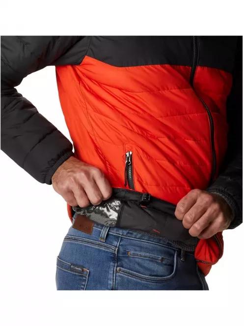 Columbia Powder Lite Hooded Jacket férfi utcai kabát narancssárga színben 7