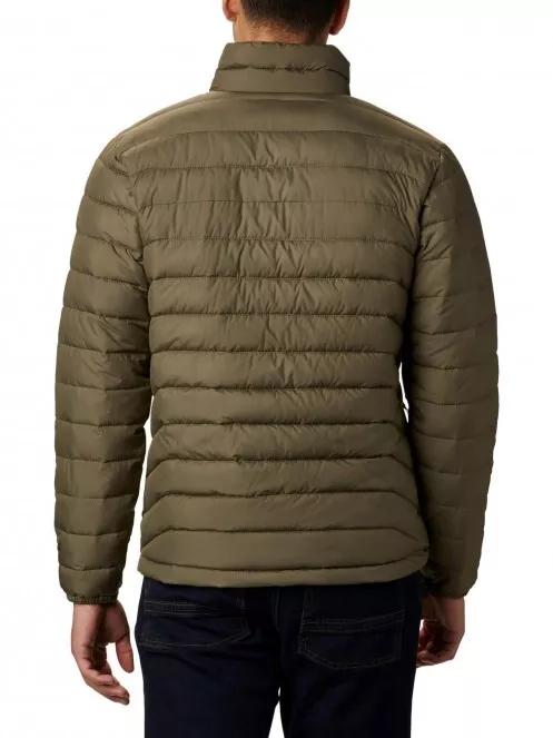 Columbia Powder Lite Jacket férfi átmeneti kabát zöld színben 3