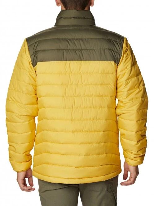 Columbia Powder Lite Jacket férfi átmeneti kabát sárga színben 4