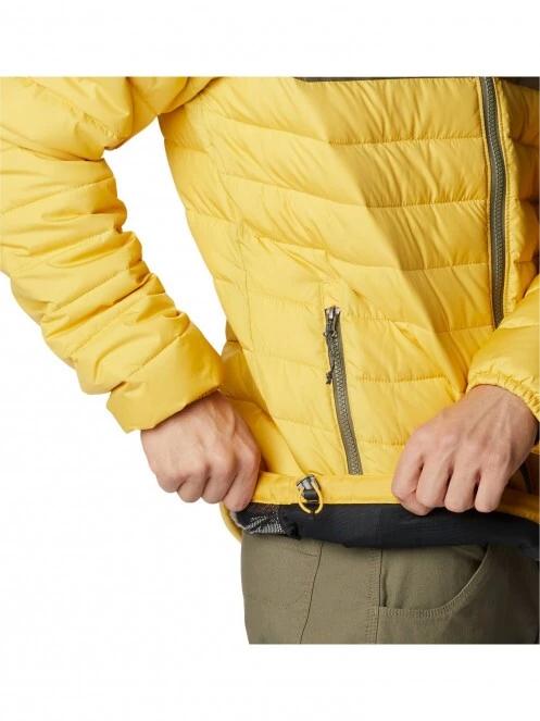 Columbia Powder Lite Jacket férfi átmeneti kabát sárga színben 6
