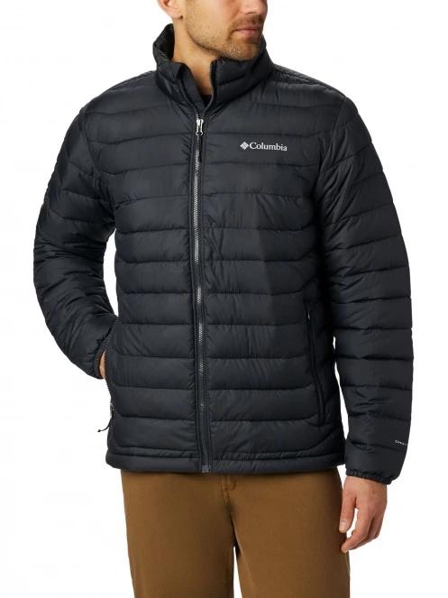 Columbia Powder Lite Jacket férfi átmeneti kabát fekete színben 2