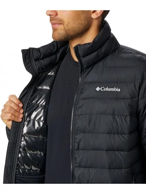 Columbia Powder Lite Jacket férfi átmeneti kabát fekete színben 5
