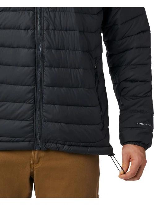 Columbia Powder Lite Jacket férfi átmeneti kabát fekete színben 6