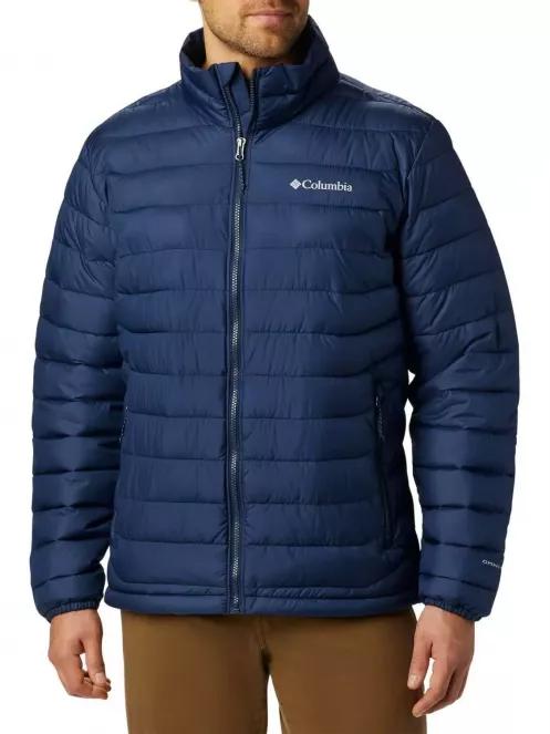 Columbia Powder Lite Jacket férfi átmeneti kabát kék színben 2