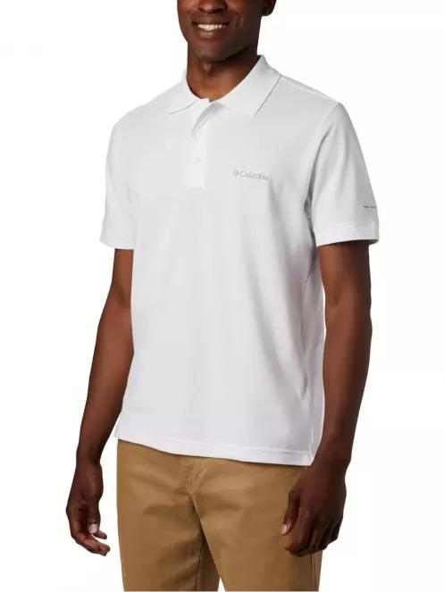 Columbia Cascade Range Solid Polo férfi galléros póló fehér színben 2