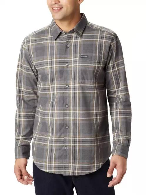 Columbia Boulder Ridge Long Sleeve Flannel férfi hosszú ujjú ing zöld színben 2
