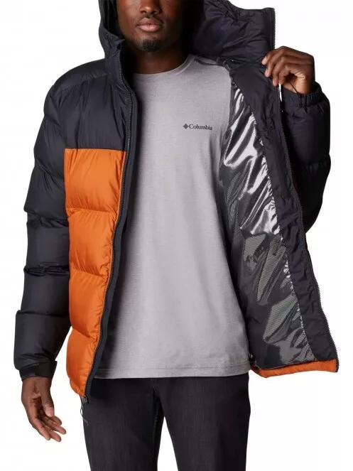 Columbia Pike Lake Hooded Jacket férfi télikabát narancssárga színben 5