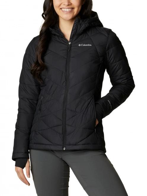 Columbia Heavenly Hooded Jacket női kapucnis dzseki fekete színben 2