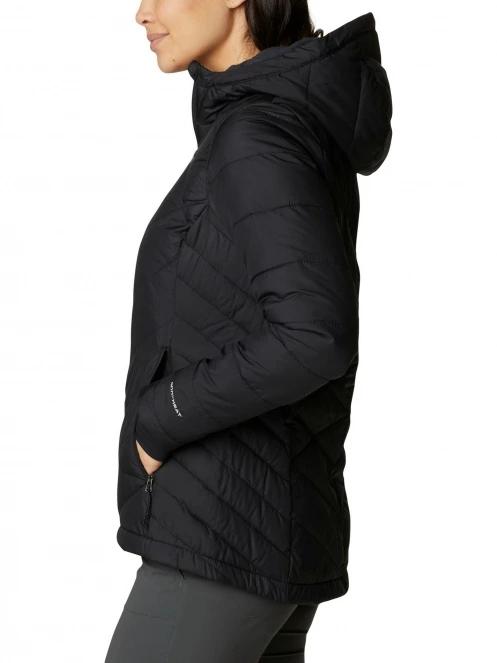 Columbia Heavenly Hooded Jacket női kapucnis dzseki fekete színben 3