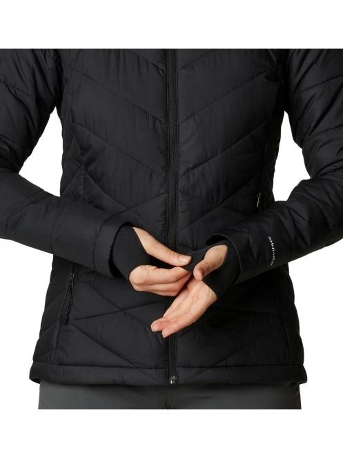 Columbia Heavenly Hooded Jacket női kapucnis dzseki fekete színben 6
