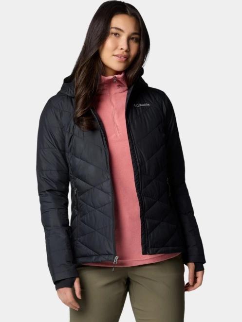 Columbia Heavenly Hooded Jacket női átmeneti kabát fekete színben 6