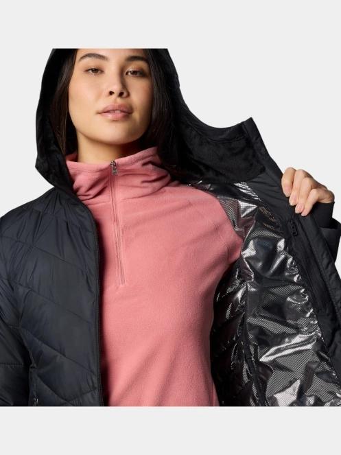 Columbia Heavenly Hooded Jacket női átmeneti kabát fekete színben 7