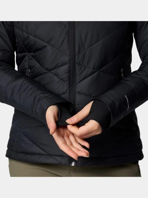 Columbia Heavenly Hooded Jacket női átmeneti kabát fekete színben 8