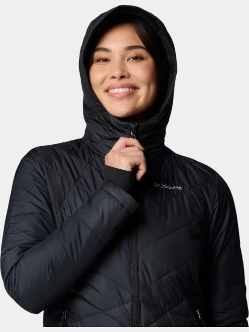 Columbia Heavenly Hooded Jacket női átmeneti kabát fekete színben 9