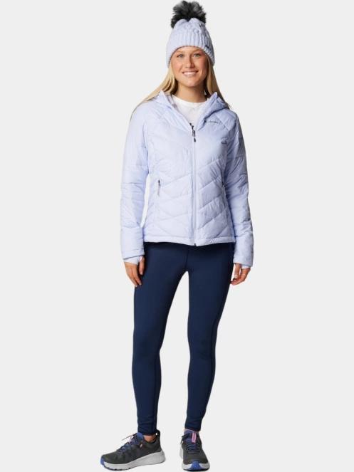 Columbia Heavenly Hooded Jacket női átmeneti kabát kék színben 5