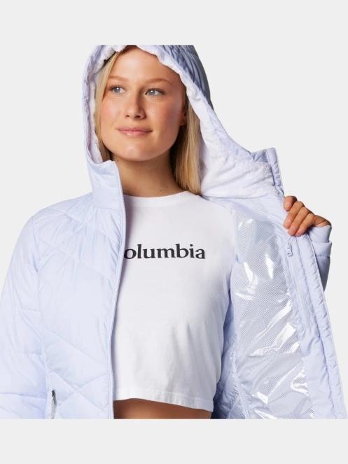 Columbia Heavenly Hooded Jacket női átmeneti kabát kék színben 6