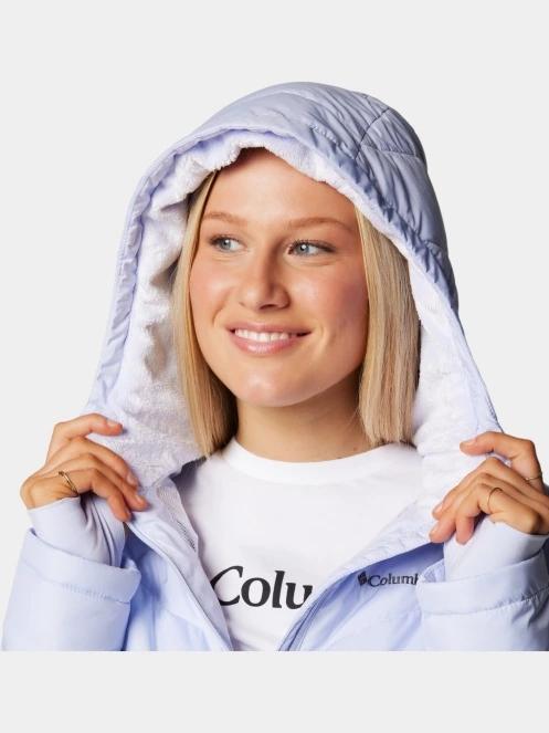 Columbia Heavenly Hooded Jacket női átmeneti kabát kék színben 7