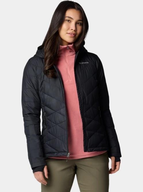 Columbia Heavenly Hooded Jacket női átmeneti kabát fekete színben 6